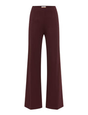 Marlenehose LILLYTH FLARED Wide Leg - 80-AMARONE - Rot