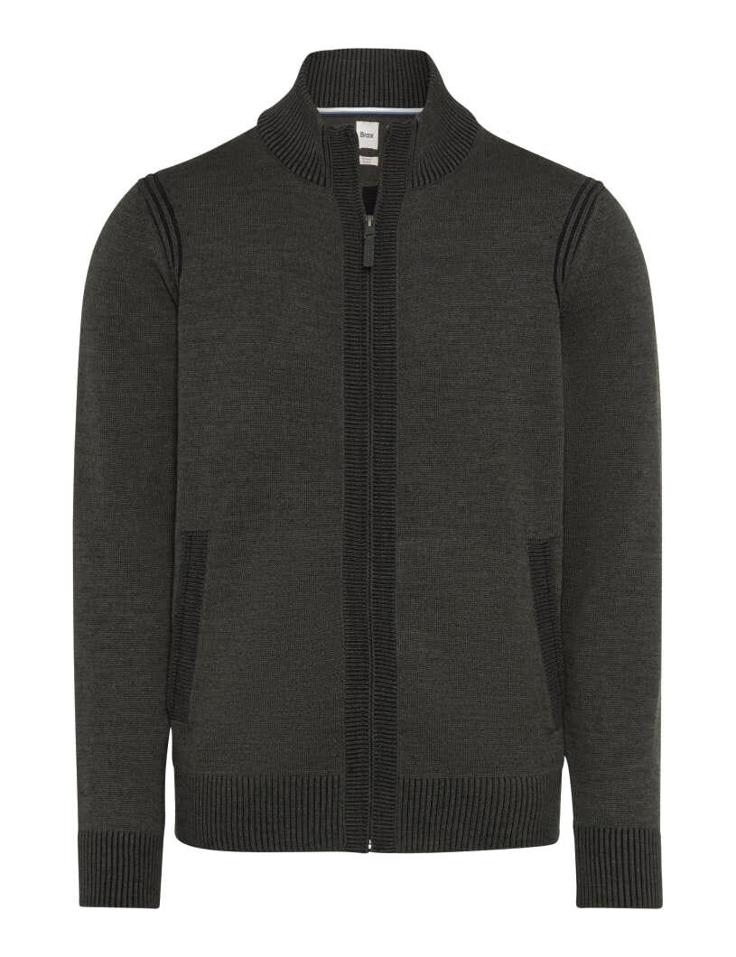 Strickjacke JAKE - 07-cement - Grau