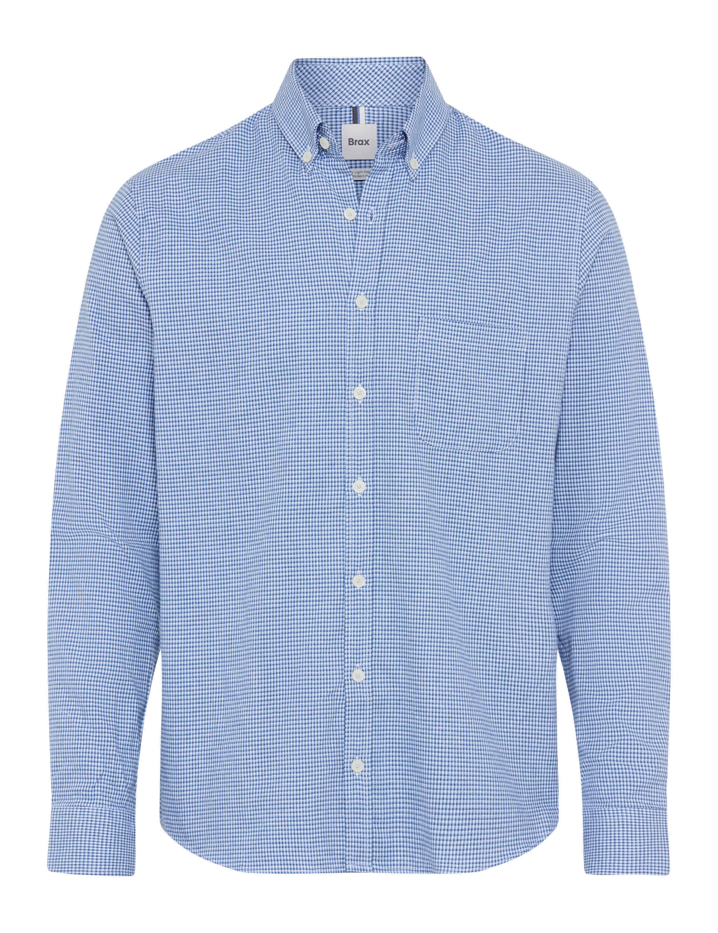 Flanellhemd DANIEL Modern Fit - 25-baltic - Blau