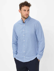 Flanellhemd DANIEL Modern Fit - 25-baltic - Blau