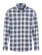 Flanellhemd DANIEL Modern Fit - 24-universe - Blau