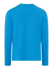 Langarmshirt TIMON aus Baumwollmix - 15-azur - Blau