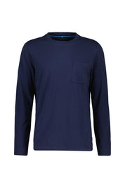 Langarmshirt TIMON aus Baumwollmix - 24-universe - Blau