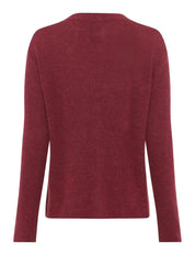 Cardigan ALICIA - 40-mulberry - Rot