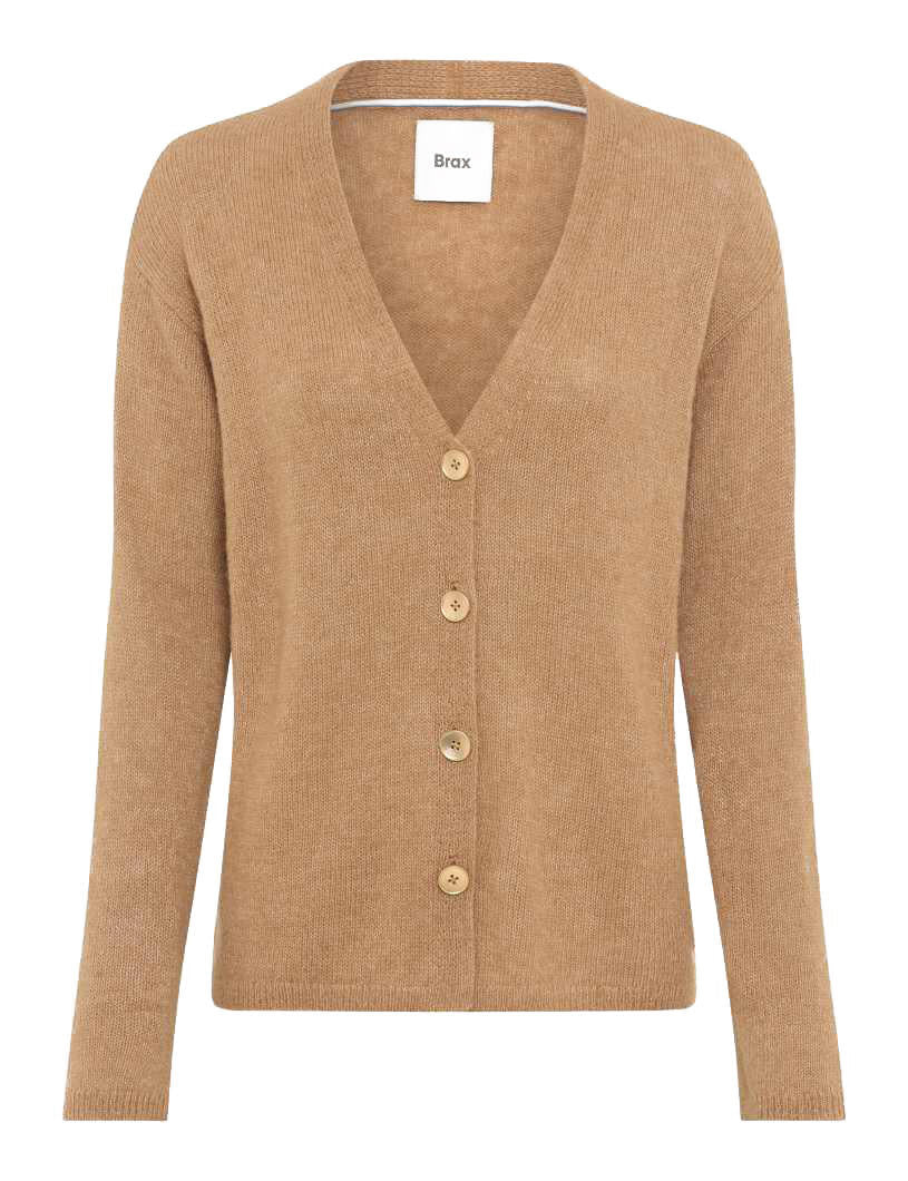 Cardigan ALICIA - 54-walnut - Braun