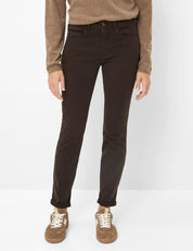 Jeans SHAKIRA Slim Fit - 52-DARK CHOCOLATE - Braun