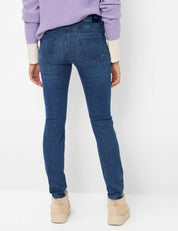 Jeans SHAKIRA Slim Fit - 25-USED REGULAR BLUE - Blau