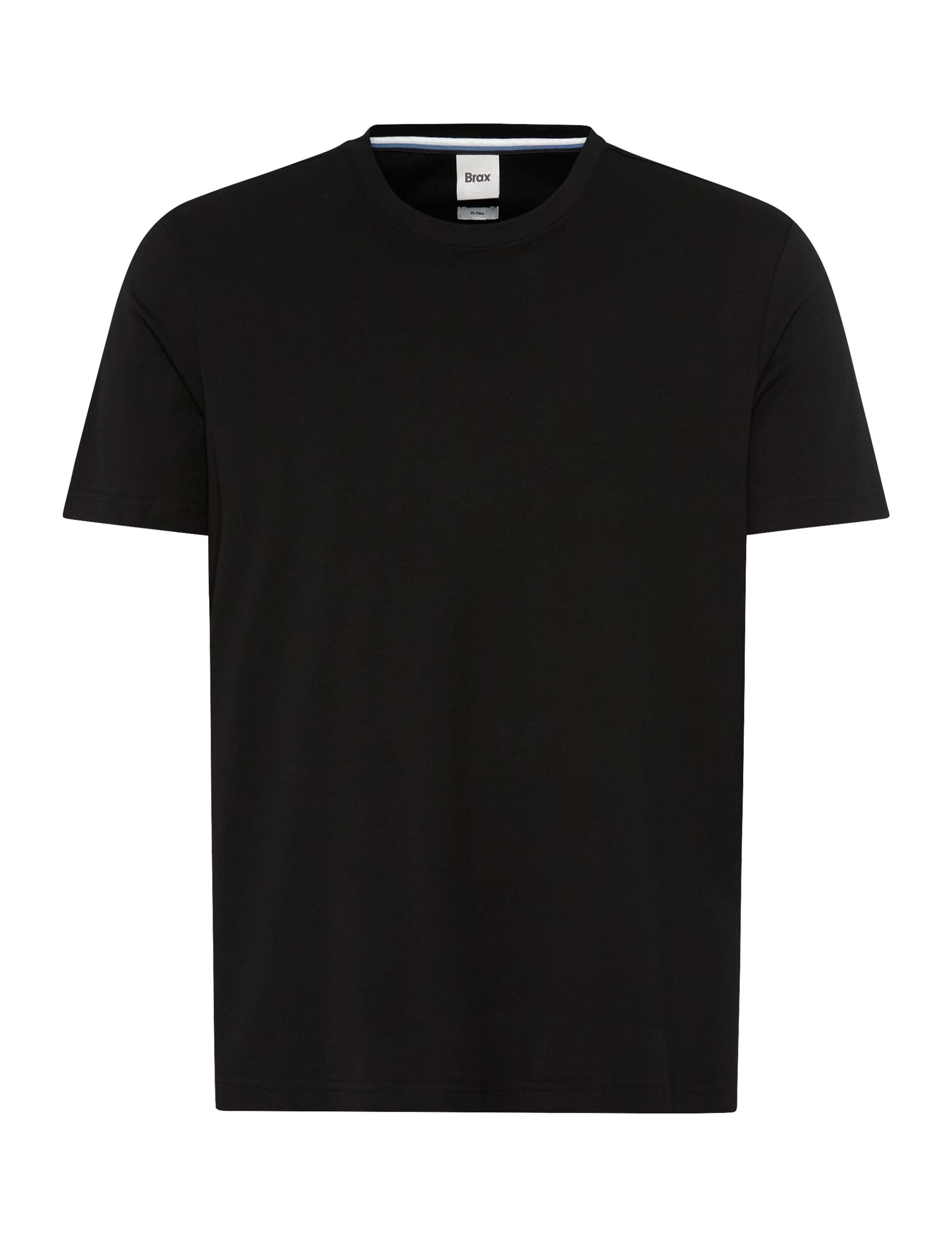 T-Shirt aus Baumwolle - 02-black - Schwarz