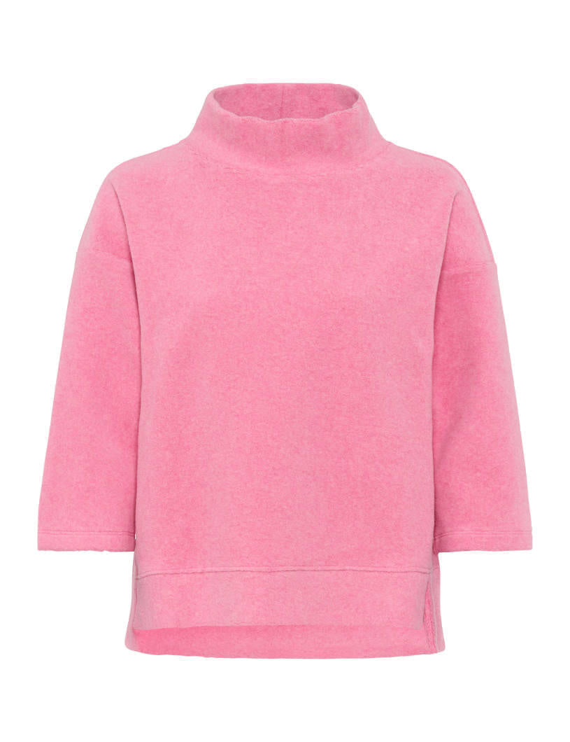 Sweatshirt BO L aus Baumwollmix - 44-dusty mauve - Rosa