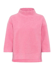 Sweatshirt BO L aus Baumwollmix - 44-dusty mauve - Rosa