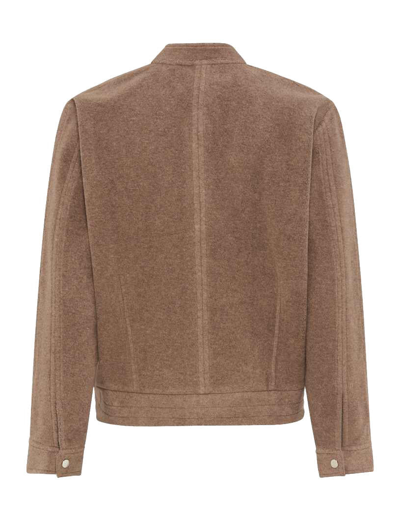 Sweatjacke BECA L aus Baumwollmix - 59-59 - Braun