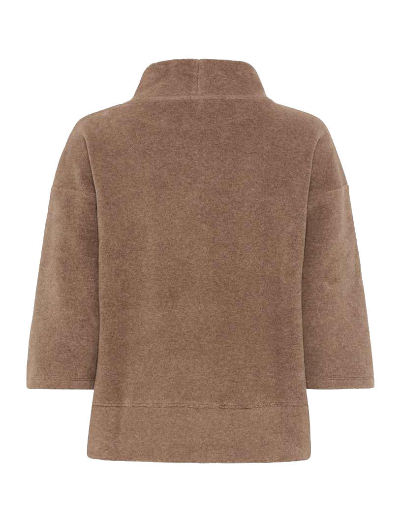 Sweatshirt BO L aus Baumwollmix - 59-59 - Braun