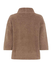 Sweatshirt BO L aus Baumwollmix - 59-59 - Braun