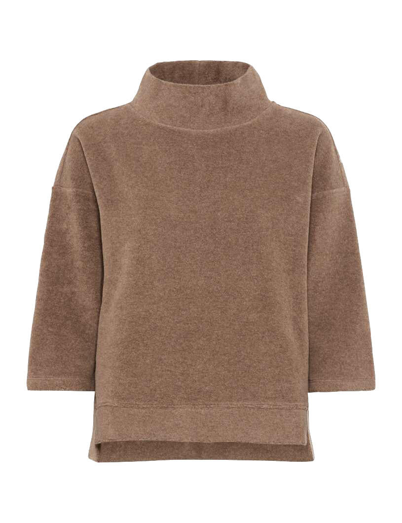 Sweatshirt BO L aus Baumwollmix - 59-59 - Braun