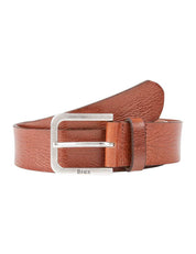 Ledergürtel - 55-cognac - Braun