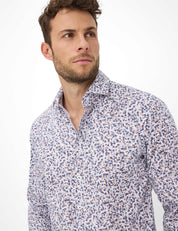 Freizeithemd HAROLD Modern Fit - 55-peanut - Blau