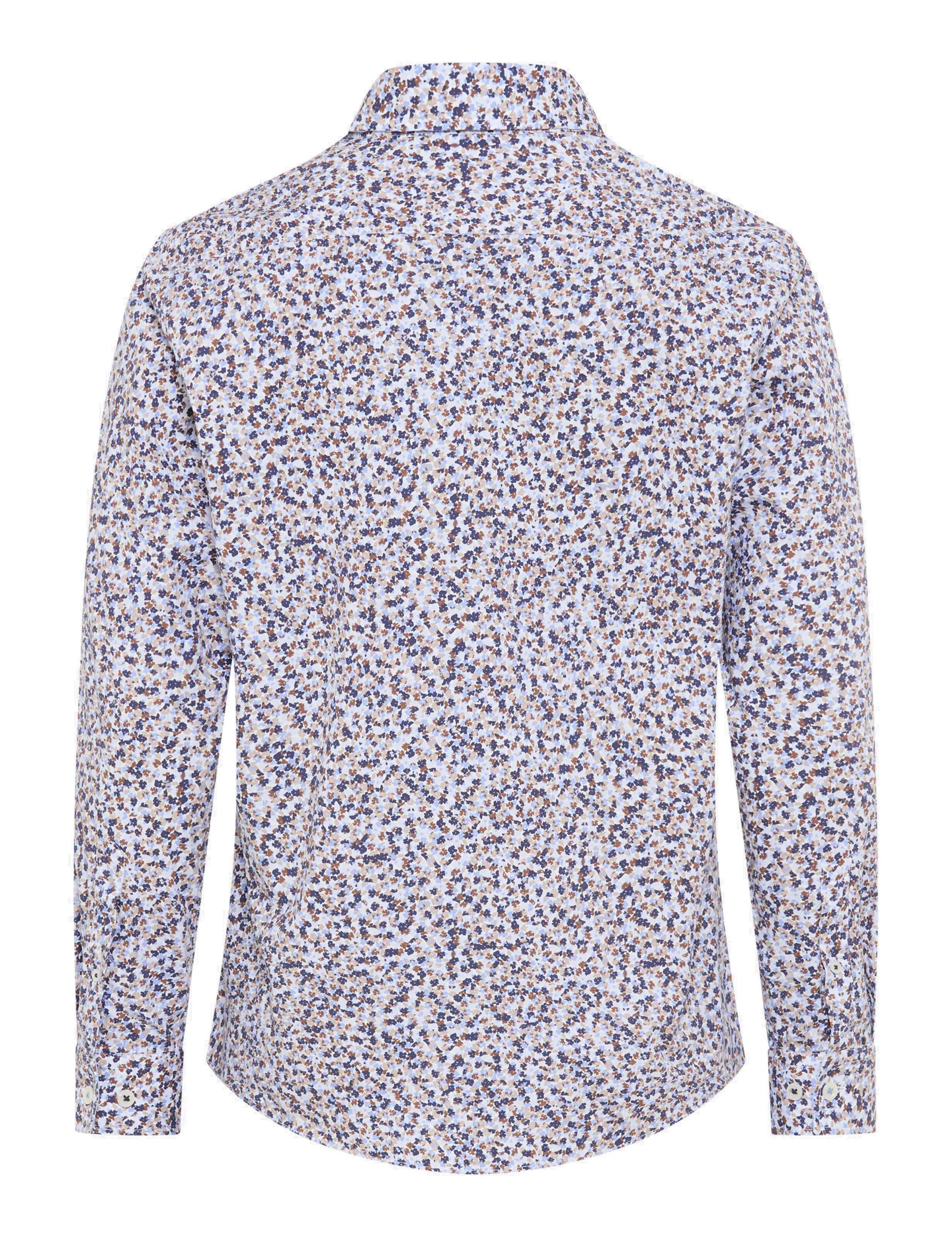 Freizeithemd HAROLD Modern Fit - 55-peanut - Blau