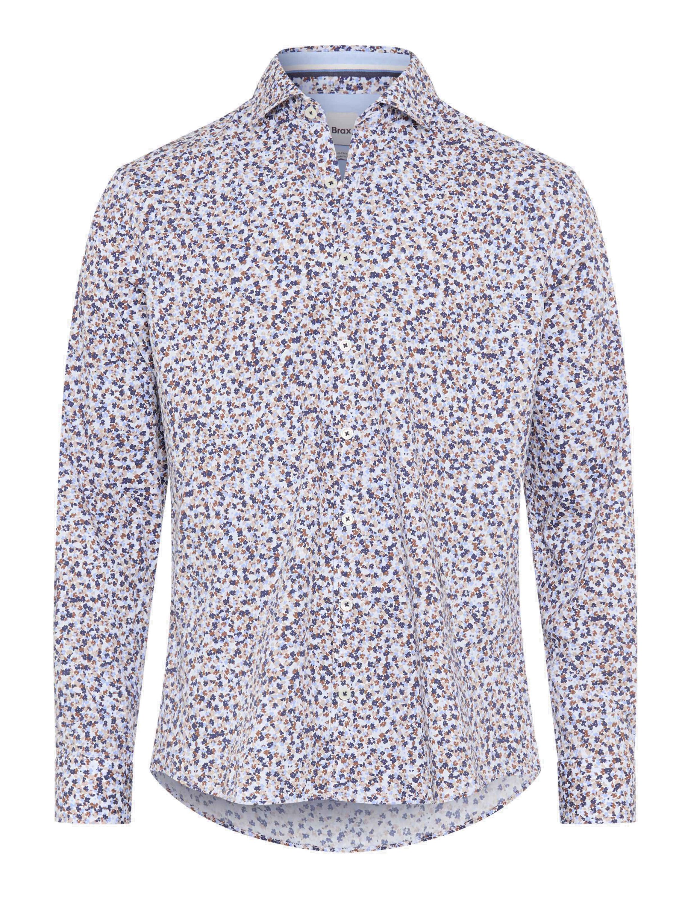 Freizeithemd HAROLD Modern Fit - 55-peanut - Blau