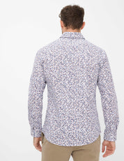 Freizeithemd HAROLD Modern Fit - 55-peanut - Blau