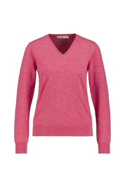 Pullover aus kaschmir - 413 413 DEEP PINK MEL. - Pink