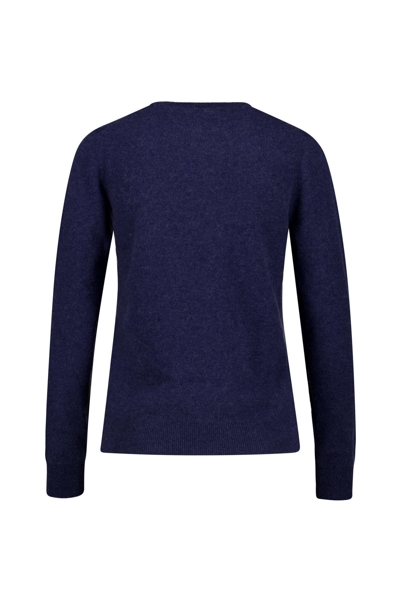 Pullover aus kaschmir - 614 614 OCEAN BLUE MEL. - Blau