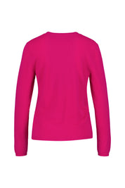 Strickjacke aus Kaschmir - 410 410 MAGENTA - Pink