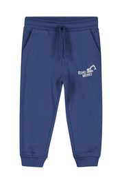 Jogginghose aus Baumwollmix - 617 KOBALT - Blau