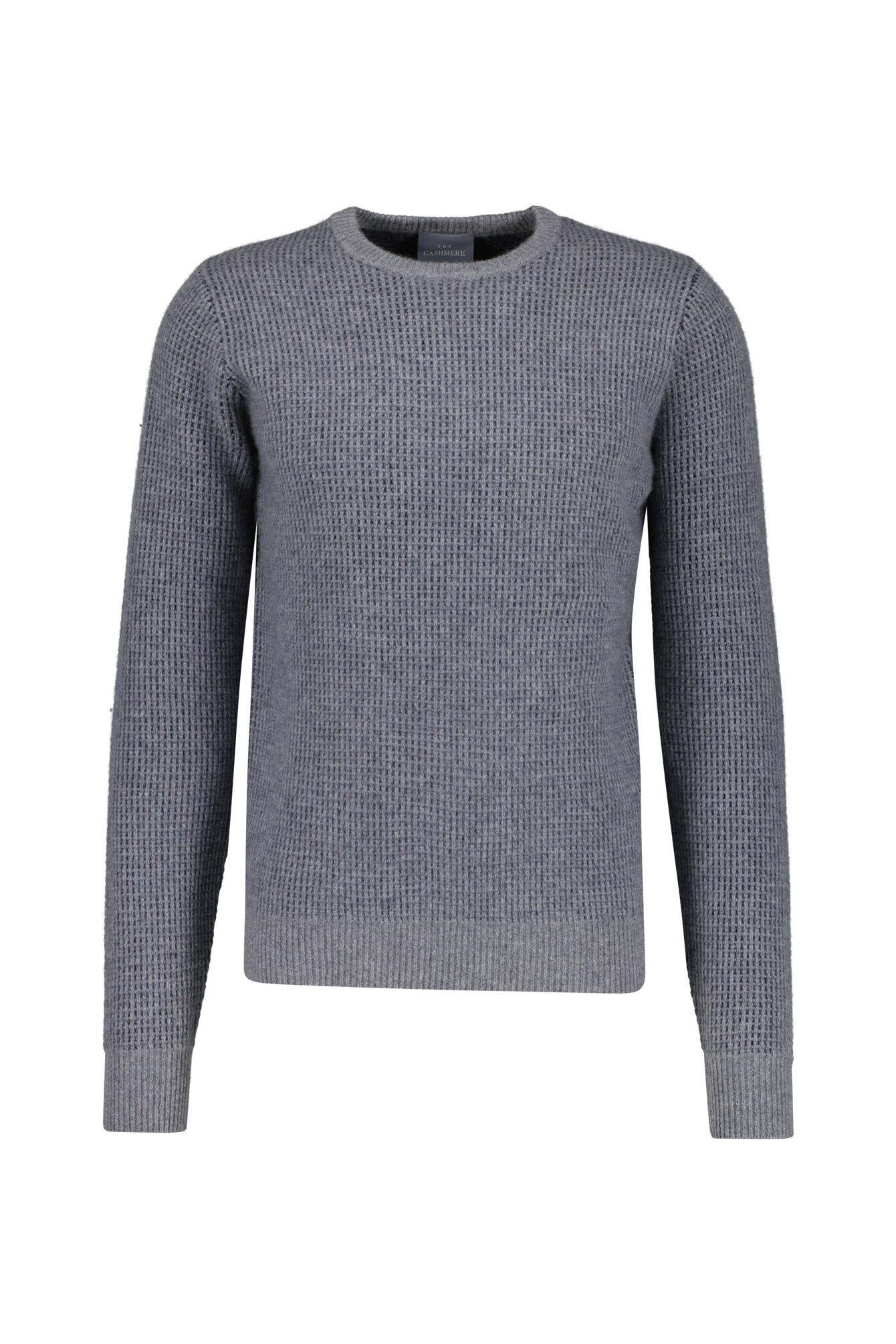 Strickpullover aus Kaschmir - 802 TECH GREY - Grau