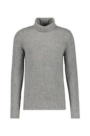 Strickpullover mit Rollkragen - 802 TECH GREY - Grau