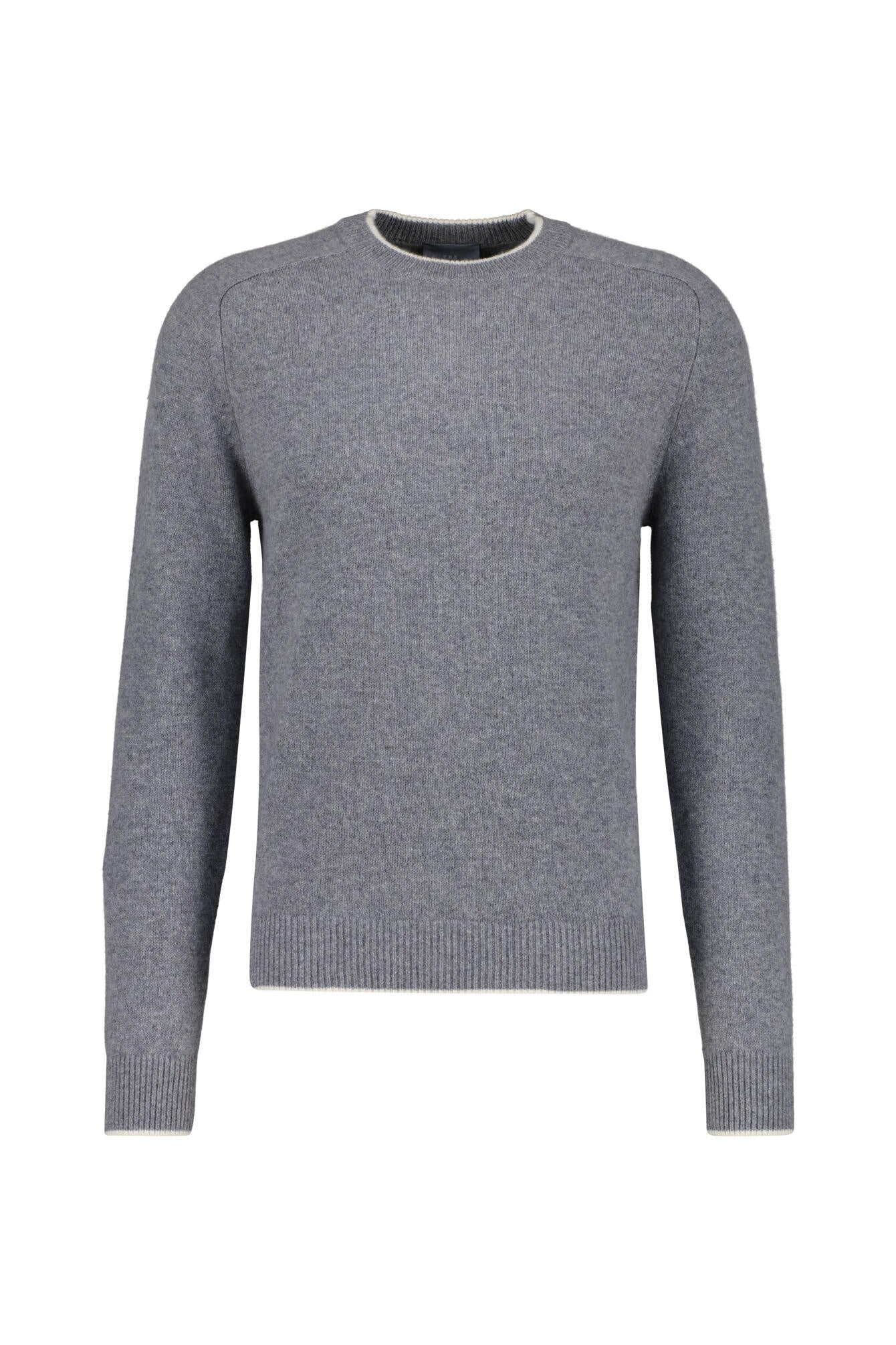 Strickpullover aus Kaschmir - 802 TECH GREY - Grau