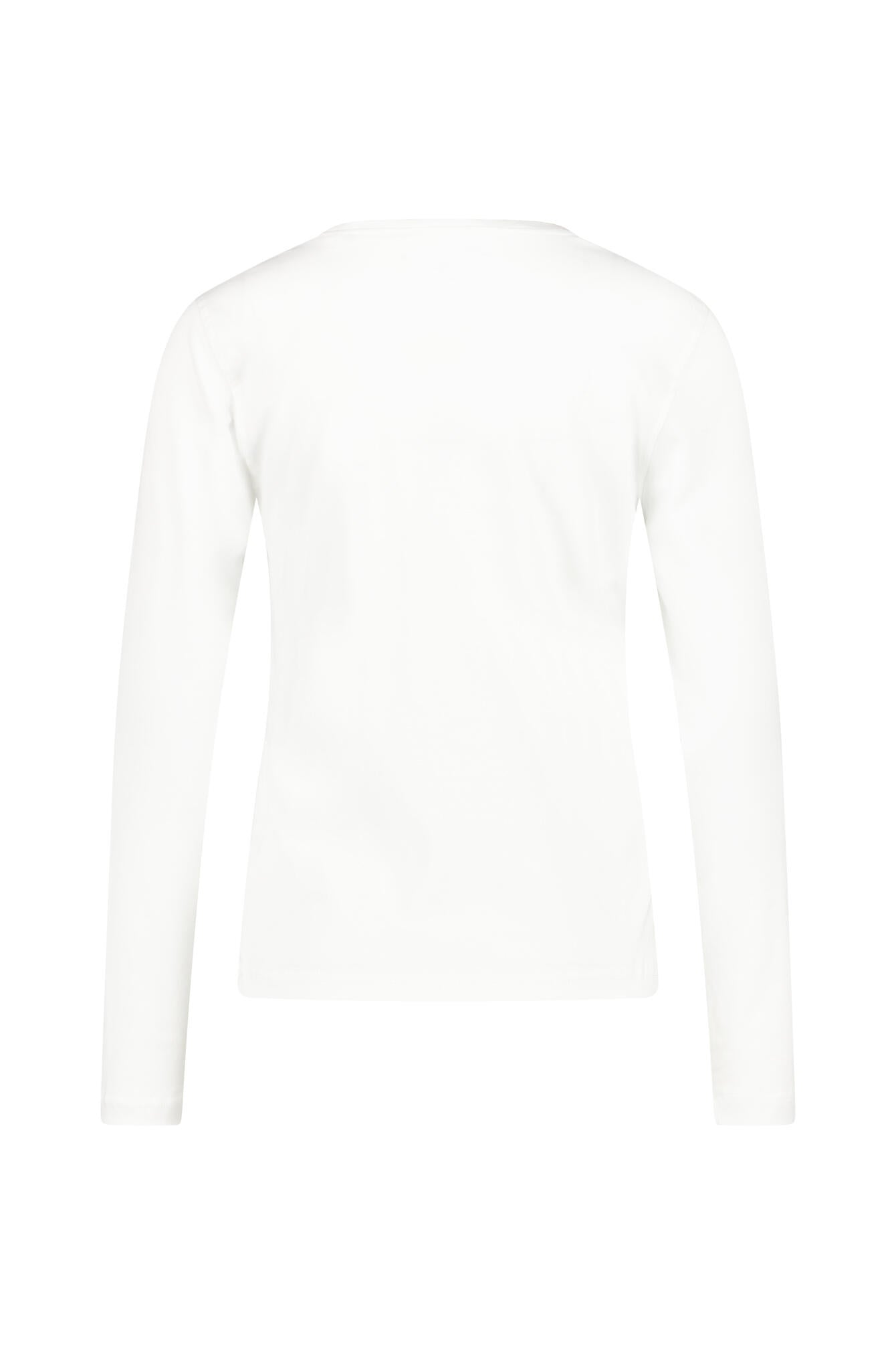 Langarmshirt aus Baumwolle - 104 104 OFFWHITE - Weiß