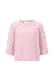 Strickpullover aus Wollmix - 606-rosewater - Rosa