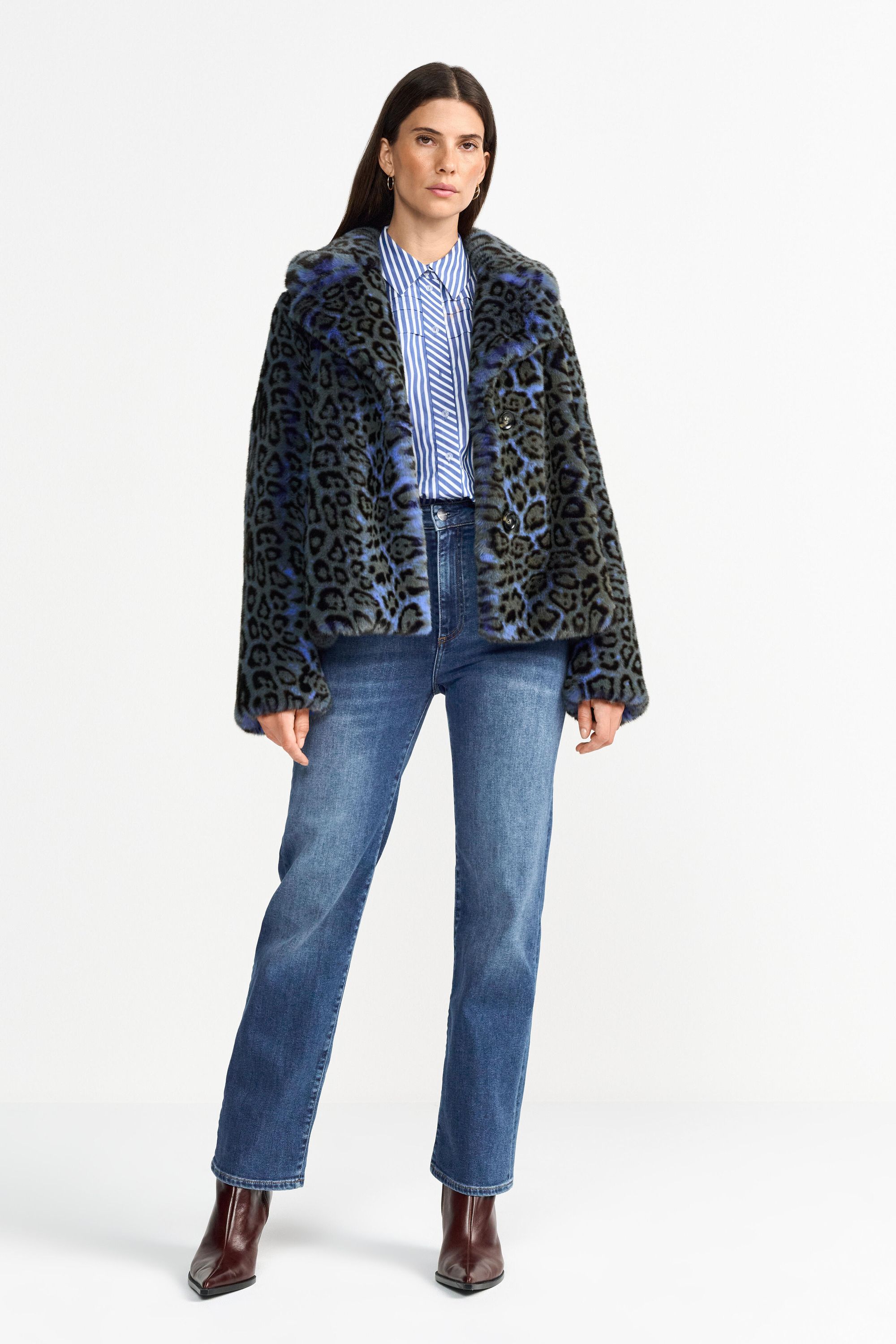 Übergangsjacke LEO FAUX - 702-bluebelle - Blau