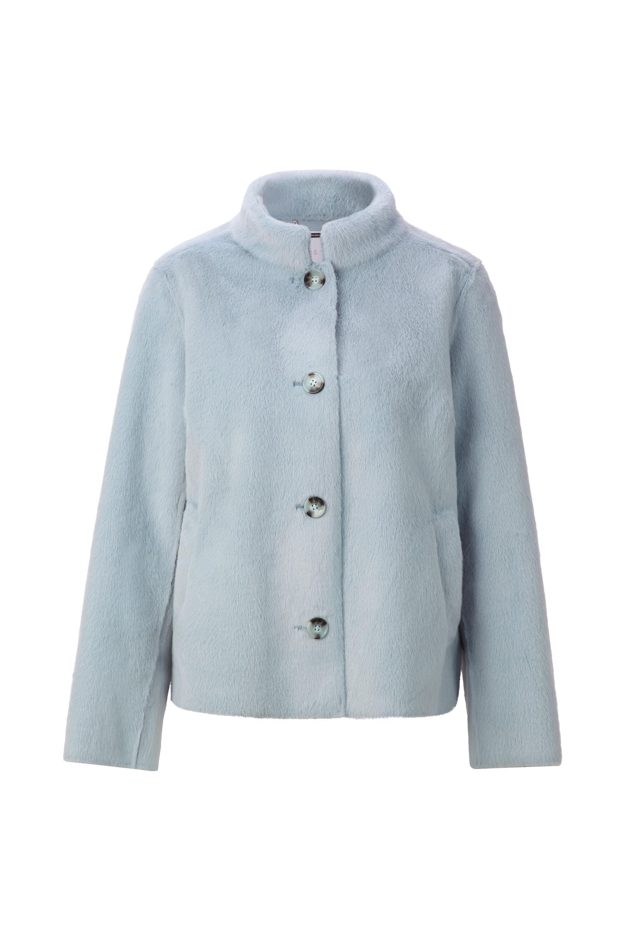Übergangsjacke mit Stehkragen - 718-skyway blue - Blau
