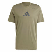 T-Shirt mit Print - OLISTR - Khaki
