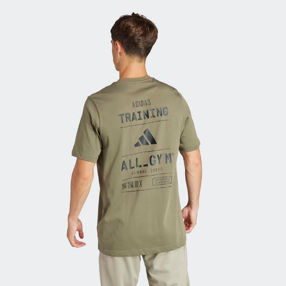 T-Shirt mit Print - OLISTR - Khaki