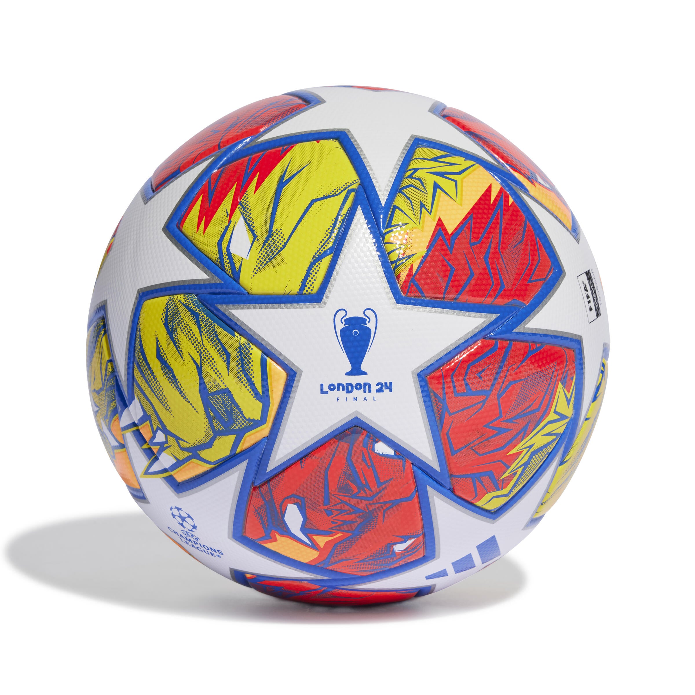 Champions League Fußball - WHITE/GLOBLU/FLAORA - Mehrfarbig