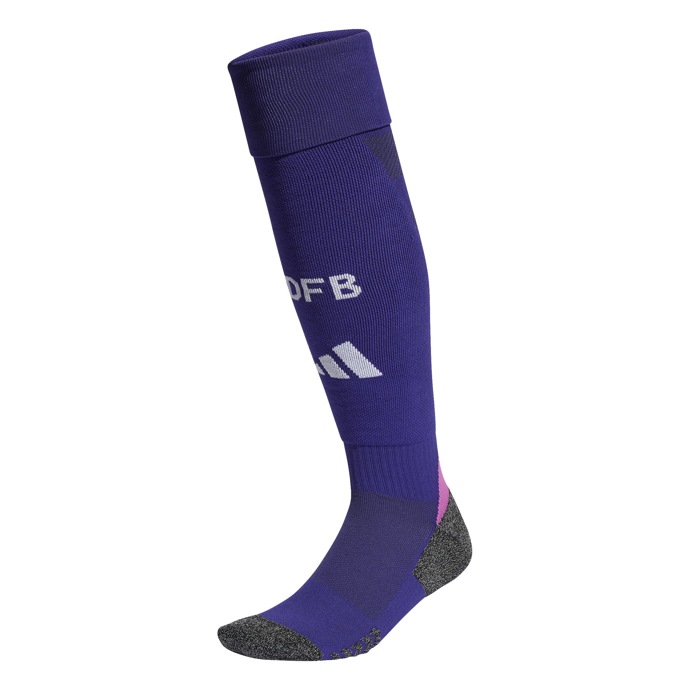 Fußballsocken DFB 2024 - TMCOPR - Violett | Weiß | Grau