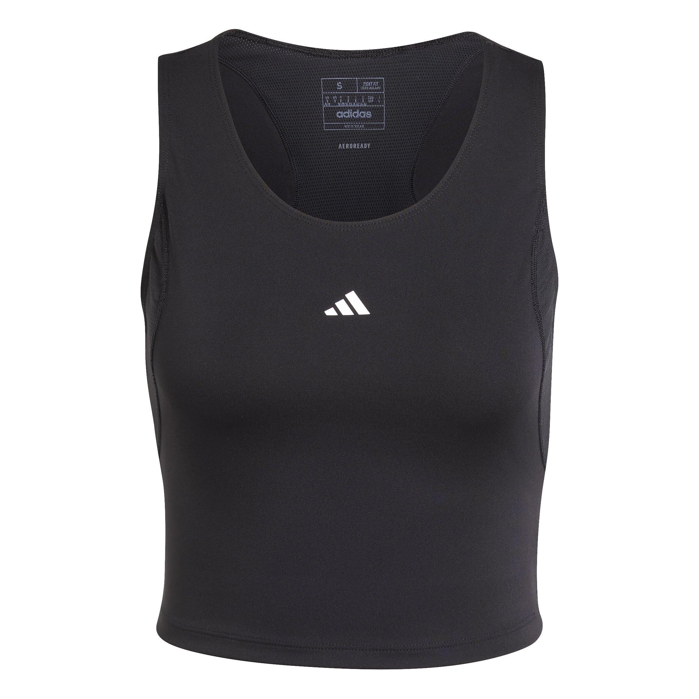 Funktionstop TECHFIT cropped - BLACK - Schwarz