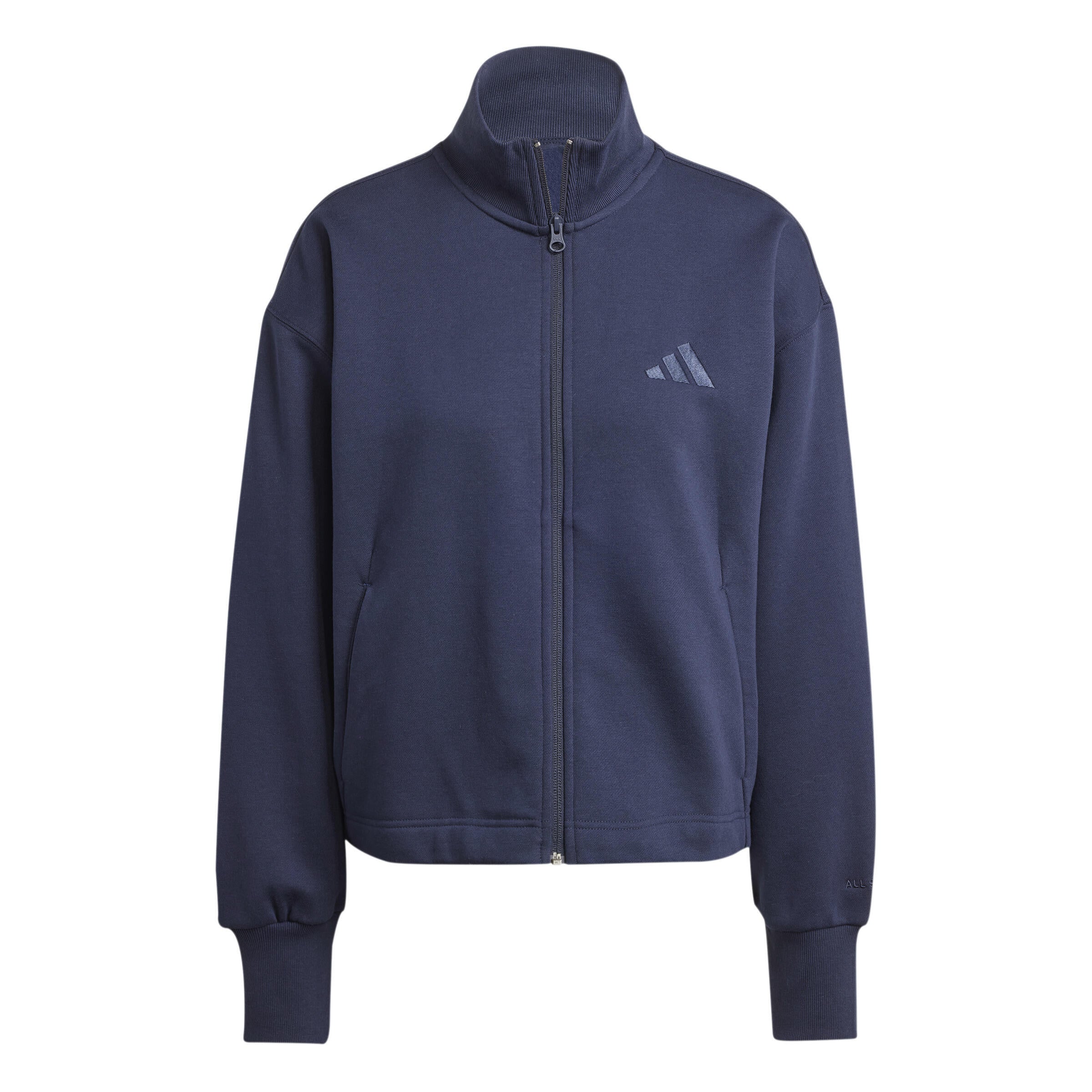 Sweatshirtjacke aus Baumwollmix - LEGINK - Blau