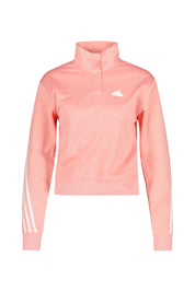 Sweatshirt mit Stehkragen - SEPISP/WHITE - Rosa