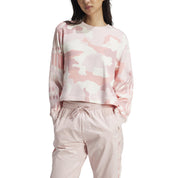 Sweatshirt im Camouflagemuster - SANPIN - Rosa