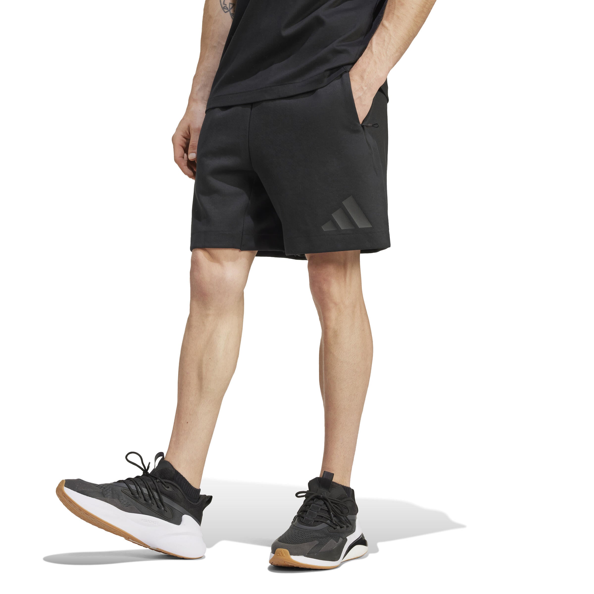 Sweatshorts Regular Fit - BLACK - Schwarz