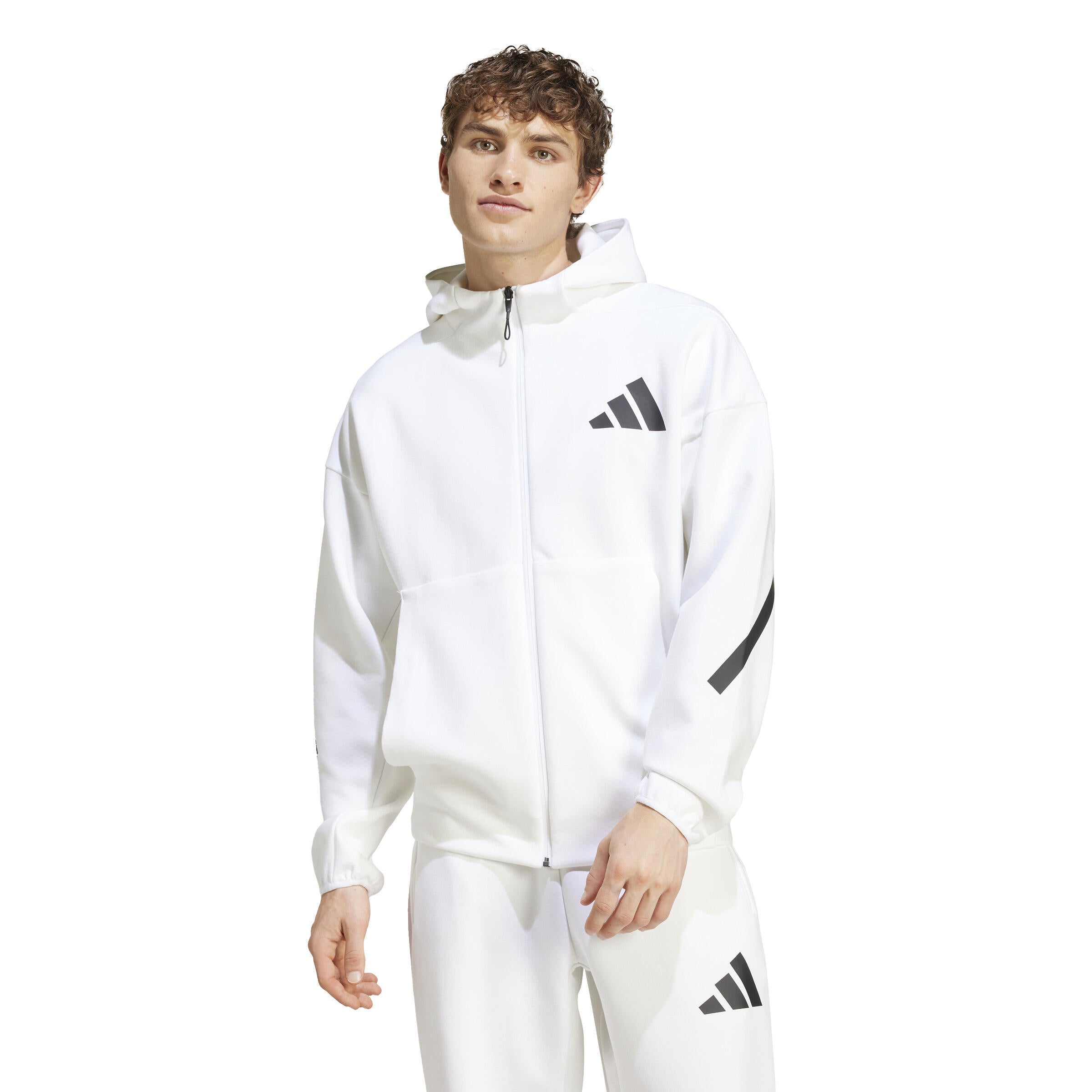 Trainingsjacke - WHITE - Weiß