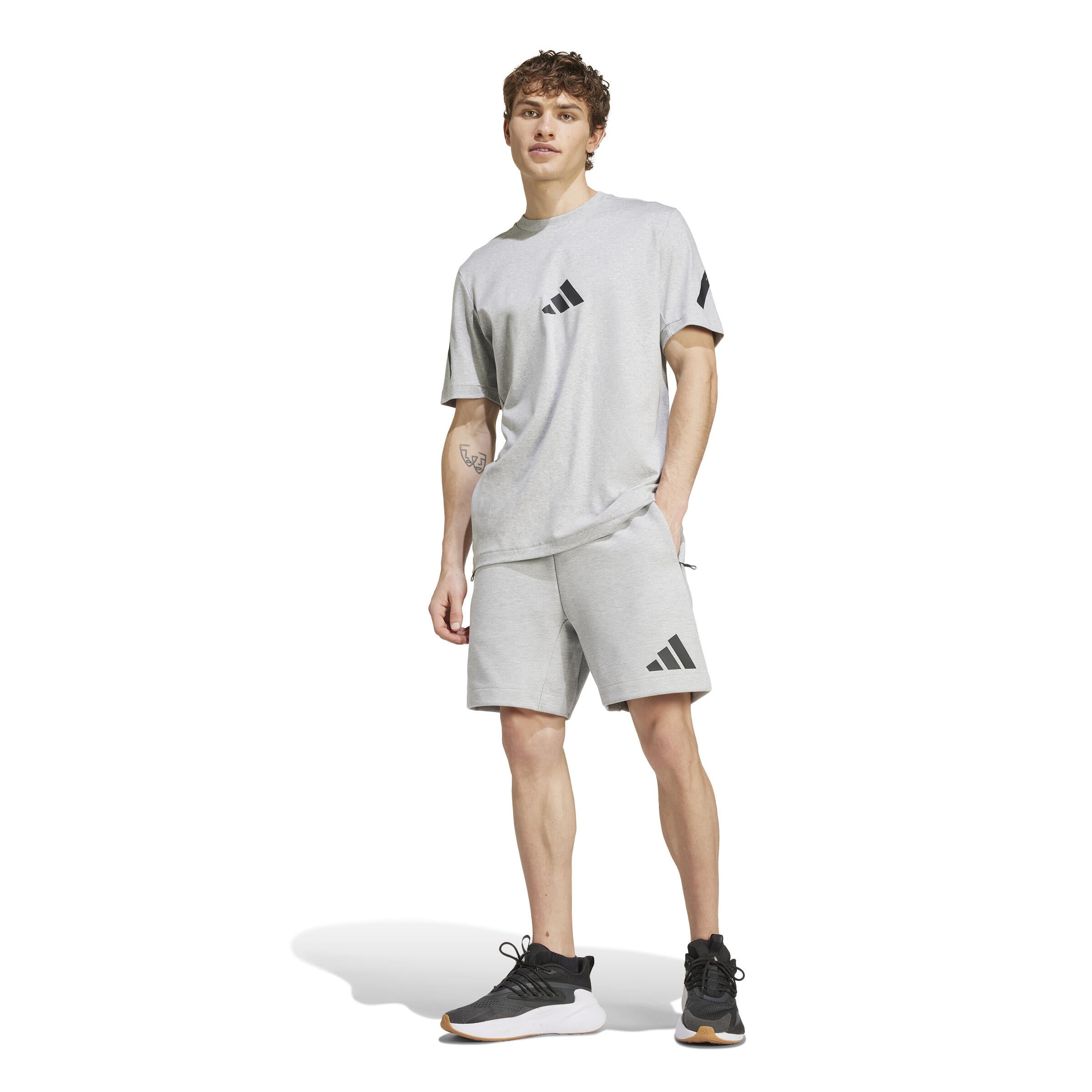 Regular Fit Shorts - MGREYH - Grau