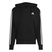 Sweatshirtjacke aus Baumwollmix - BLACK/WHITE - Schwarz