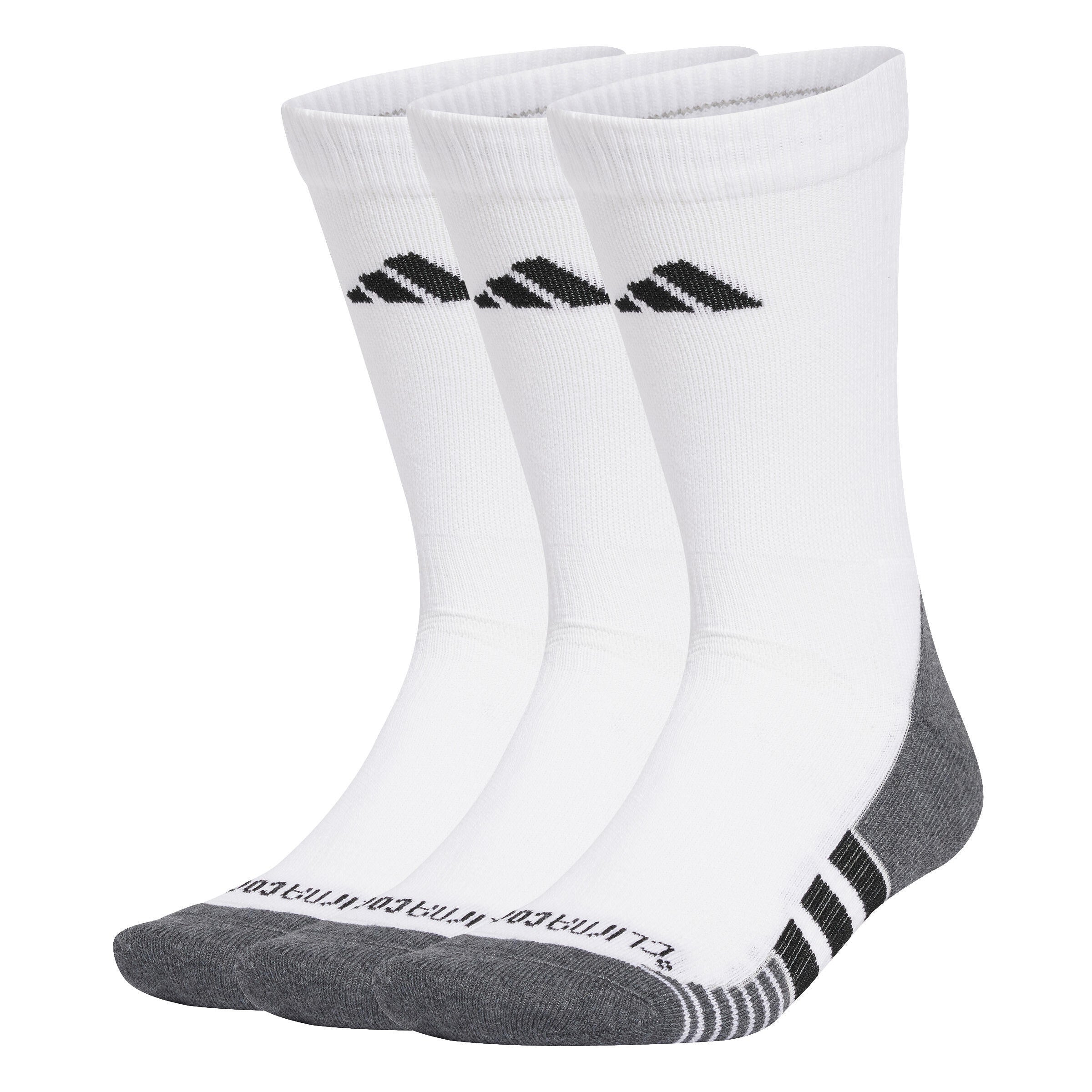 Cushioned Crew Sock 3 Pack - WHITE/BLACK - Grau | Weiß