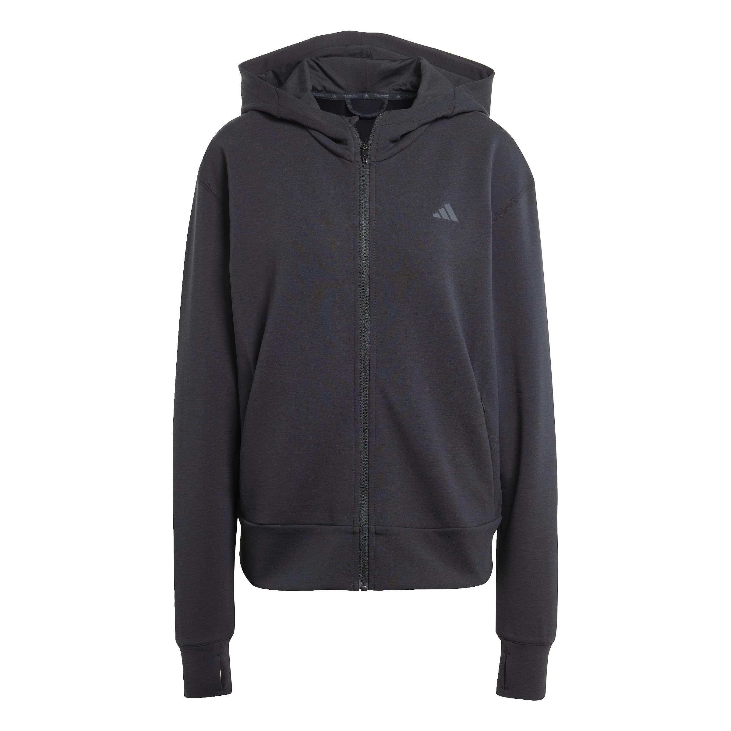 Sweatshirtjacke mit Kapuze - BLACK - Schwarz