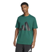 T-Shirt aus Baumwolle - CGREEN/BLACK - Grün