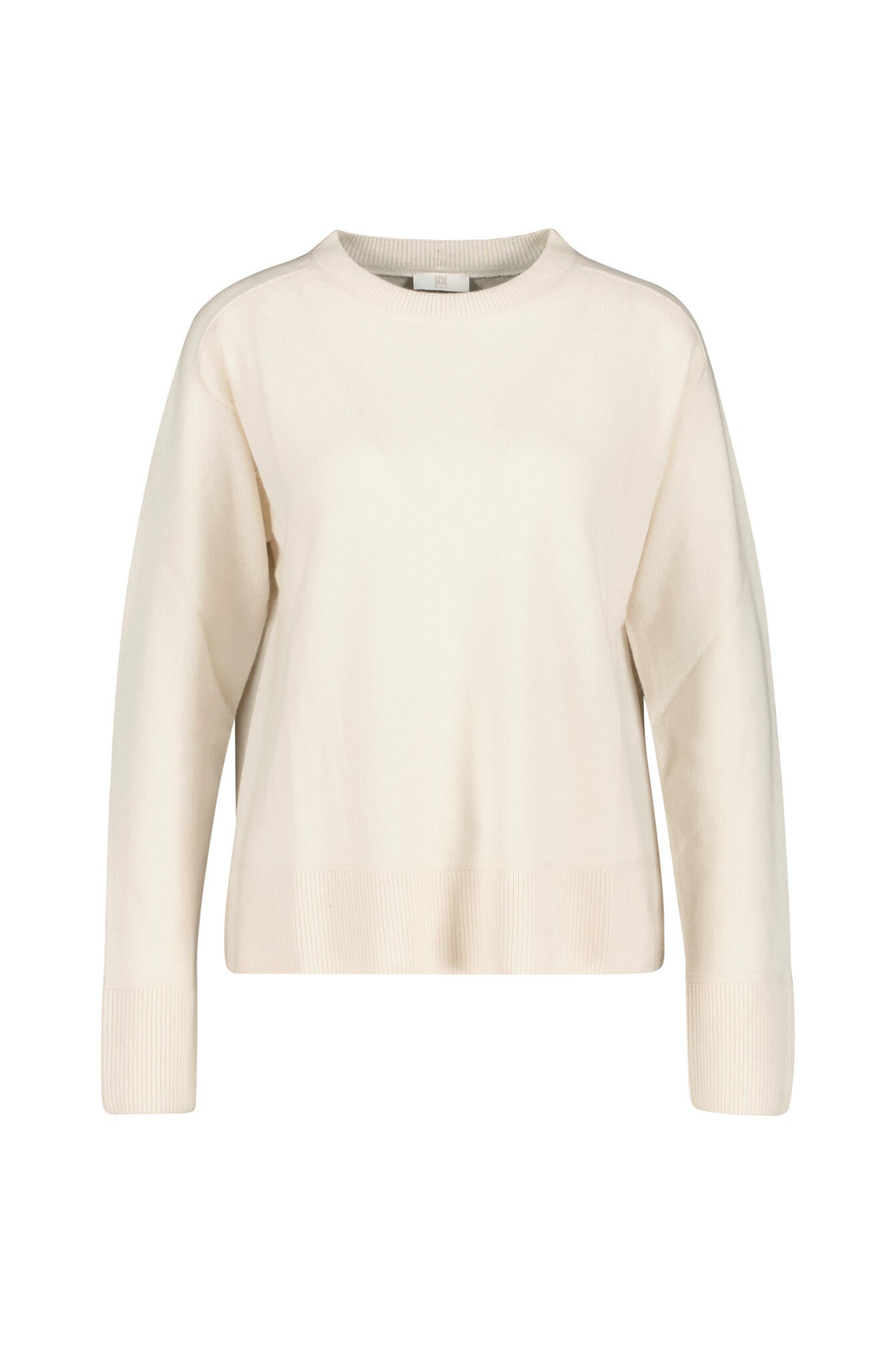 Stickpullover aus Kaschmirmix - 802-blé - Beige